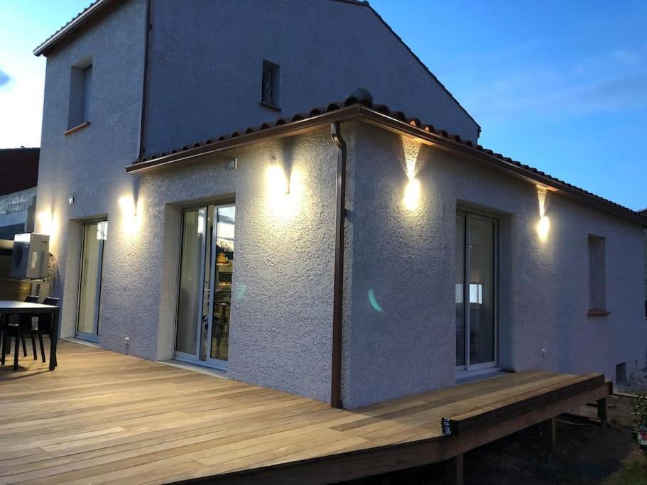 Maison Calme Dans Village Typique Du Sud 4 Etoiles Palau-del-Vidre ภายนอก รูปภาพ